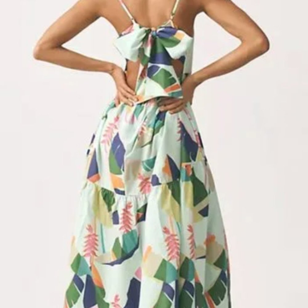 FARM Rio Multicolor Abstract Maxi Dress - Picture 2 of 6